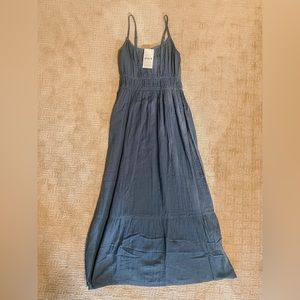 Women's French Navy The Coastal Cami Maxi Dress size S